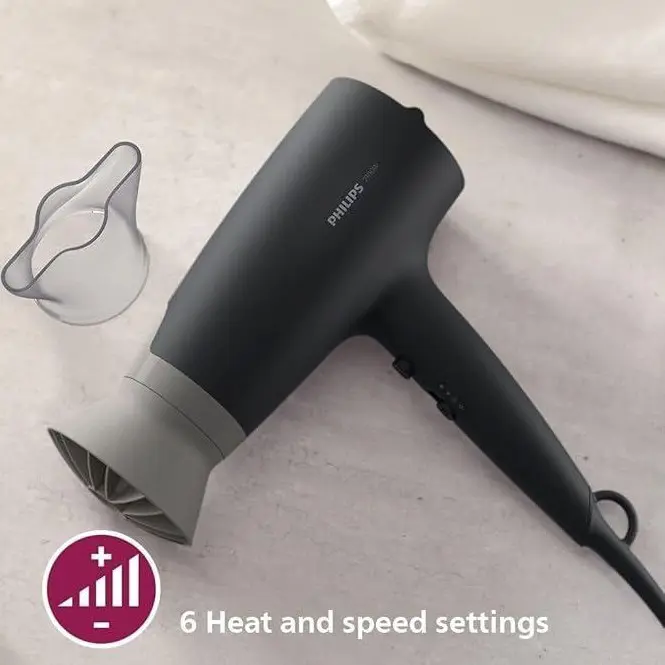 سشوار حرفه ای فیلیپس مدل BHD351 با باد سرد