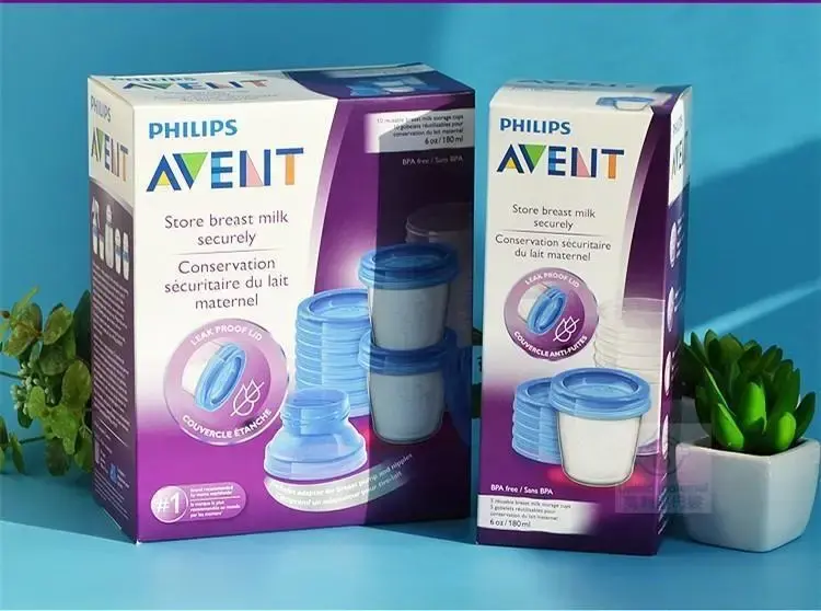 ست 10 عددی ظرف ذخیره شیر مادر philips avent