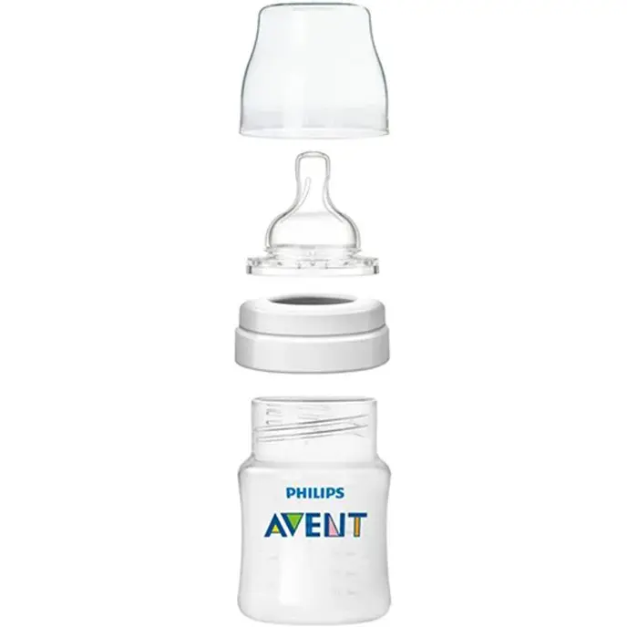 شیشه شیر کلاسیک ۱۲۵ میل دو عددی فیلیپس اونت AVENT