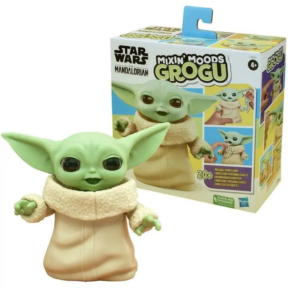 فیگور حالت پذیر بیبی یودا Star Wars- GROGU
