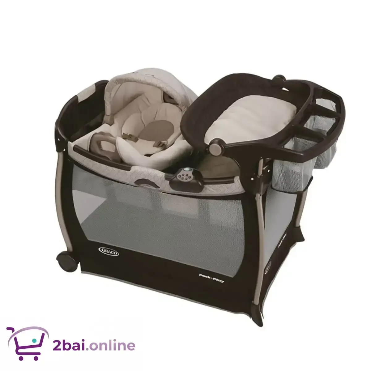 تخت و پارک گراکو Graco  مدل Cuddle Cove Elite Paris